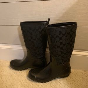 Coach Rainboots